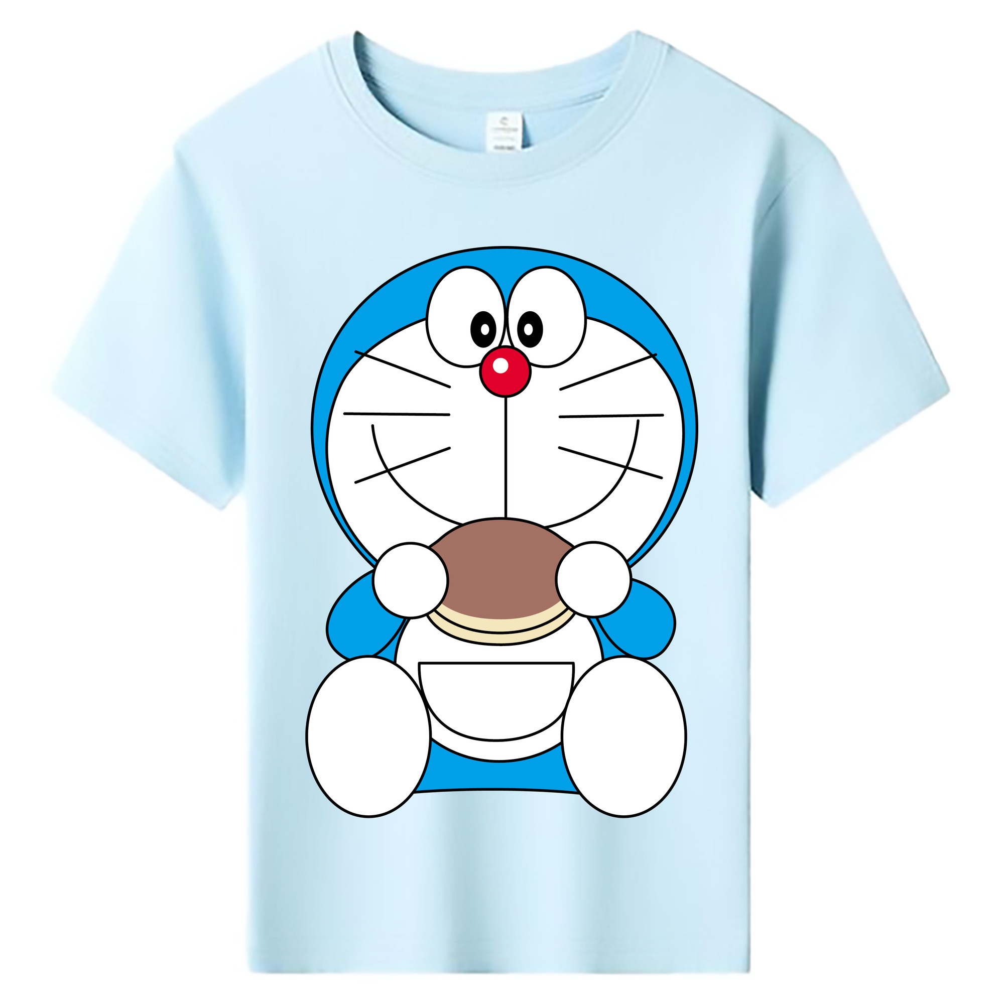 （画像用） ドラえもん Doraemon 綿100％キッズTシャツ（フロントプリント）